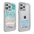 Personalized Tropical Case for iPhone 13 Pro Max – Clear – Ocean Front
