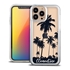 Personalized Tropical Case for iPhone 13 Pro Max – Clear – Palm Tree Silhouette
