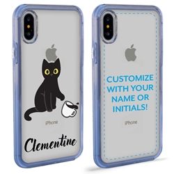 
Personalized Cat Case for iPhone Xs Max – Clear – Cat Spill