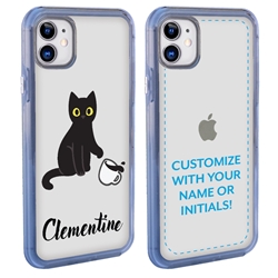 
Personalized Cat Case for iPhone 12 / 12 Pro – Clear – Cat Spill