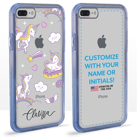 Secretaris Hoe Kilimanjaro Personalized Girls Case for iPhone 7 Plus/8 Plus – Fancy White Unicorns -  MobileMars