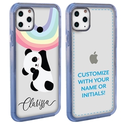 
Personalized Girls Case for iPhone 11 Pro – Clear – Hanging Panda