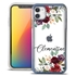 Personalized Floral Case for iPhone 11 – Clear – Rose Bouquet
