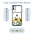 Personalized Floral Case for iPhone 11 – Clear – Simply Sunflowers
