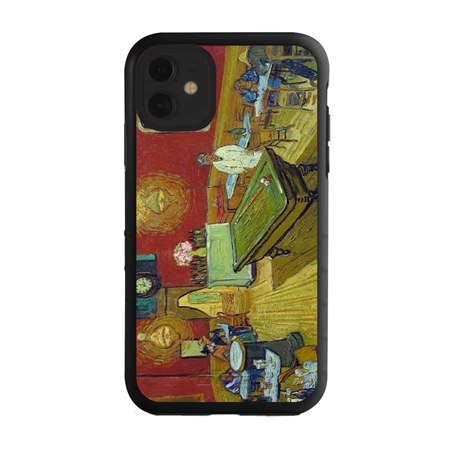 Famous Art Case for iPhone 11 – Hybrid – (Van Gogh – The Night Café) 
