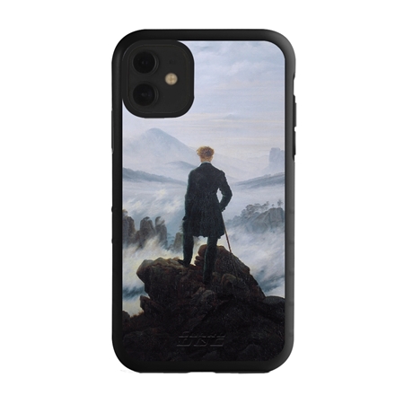 Famous Art Case for iPhone 11 (Caspar David Friedrich – Wanderer Above The Sea of Fog) 
