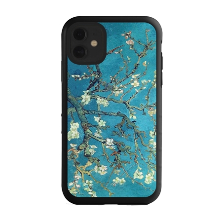 Famous Art Case for iPhone 11 – Hybrid – (Van Gogh – Branches with Almond Blossoms) 
