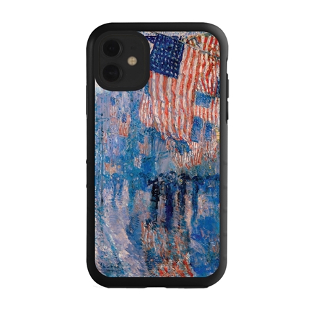 Famous Art Case for iPhone 11 (Fredrick Childe Hassam – The Avenue in The Rain) 
