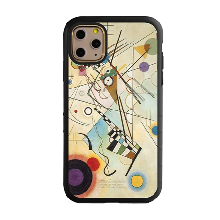 Famous Art Case for iPhone 11 Pro – Hybrid – (Wassily Kandinsky – Composition 8) 
