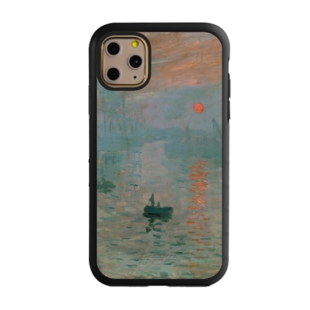Famous Art Case for iPhone 11 Pro – Hybrid – (Monet – Impression Sunrise) 
