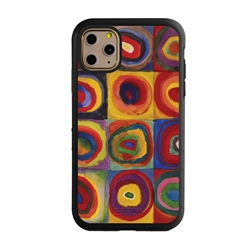 
Famous Art Case for iPhone 11 Pro (Wassily Kandinsky – Squares with Concentric Rings) 