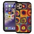 Famous Art Case for iPhone 11 Pro – Hybrid – (Wassily Kandinsky – Squares with Concentric Rings) 
