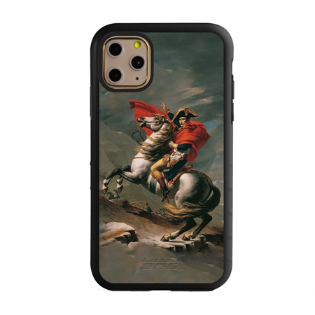 Famous Art Case for iPhone 11 Pro Max – Hybrid – (Jacques Louis David – Napoleon Crossing The Alps) 
