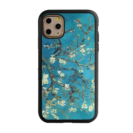 Famous Art Case for iPhone 11 Pro Max – Hybrid – (Van Gogh – Branches with Almond Blossoms) 
