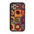 Famous Art Case for iPhone 11 Pro Max – Hybrid – (Wassily Kandinsky – Squares with Concentric Rings) 

