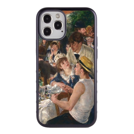 Famous Art Case for iPhone 12 / 12 Pro – Hybrid – (Peirre Auguste Renoir – Luncheon of The Boating Party) 

