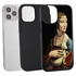 Famous Art Case for iPhone 12 / 12 Pro – Hybrid – (da Vinci – The Lady with an Ermine) 
