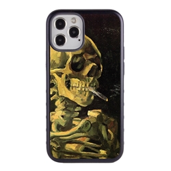 
Famous Art Case for iPhone 12 / 12 Pro (Van Gogh – Skull with Burning Cigarette) 
