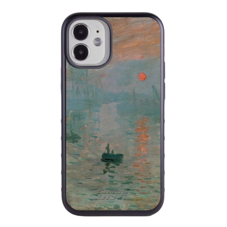 Famous Art Case for iPhone 12 Mini – Hybrid – (Monet – Impression Sunrise) 
