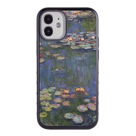 Famous Art Case for iPhone 12 Mini – Hybrid – (Monet – Water Lilies) 
