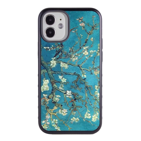 Famous Art Case for iPhone 12 Mini – Hybrid – (Van Gogh – Branches with Almond Blossoms) 
