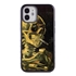 Famous Art Case for iPhone 12 Mini – Hybrid – (Van Gogh – Skull with Burning Cigarette) 
