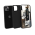 Famous Art Case for iPhone 13 – Hybrid – (Picasso – Glass Guitar and Bottle) 
