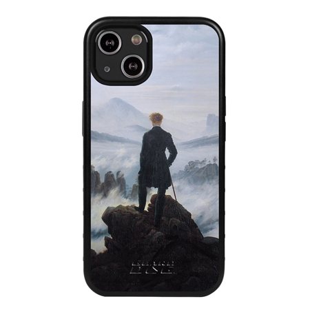 Famous Art Case for iPhone 13 – Hybrid – (Caspar David Friedrich – Wanderer Above The Sea of Fog) 
