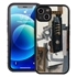 Famous Art Case for iPhone 13 Mini – Hybrid – (Picasso – Glass Guitar and Bottle) 
