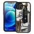 Famous Art Case for iPhone 13 Mini – Hybrid – (Picasso – Glass Guitar and Bottle) 
