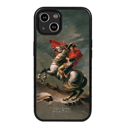 
Famous Art Case for iPhone 13 Mini – Hybrid – (Jacques Louis David – Napoleon Crossing The Alps) 