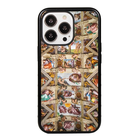 Famous Art Case for iPhone 13 Pro – Hybrid – (Rafael – Sistine Chapel) 
