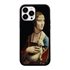 Famous Art Case for iPhone 13 Pro Max – Hybrid – (da Vinci – The Lady with an Ermine) 
