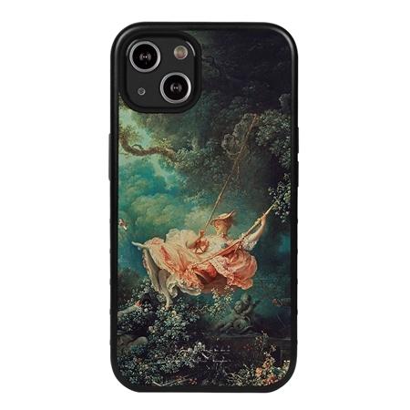 Famous Art Case for iPhone 14 – Hybrid – (Fragonard – The Swing) 
