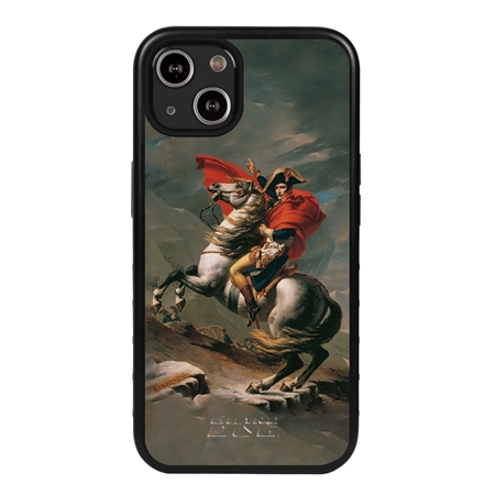 Famous Art Case for iPhone 14 Plus – Hybrid – (Jacques Louis David – Napoleon Crossing The Alps) 
