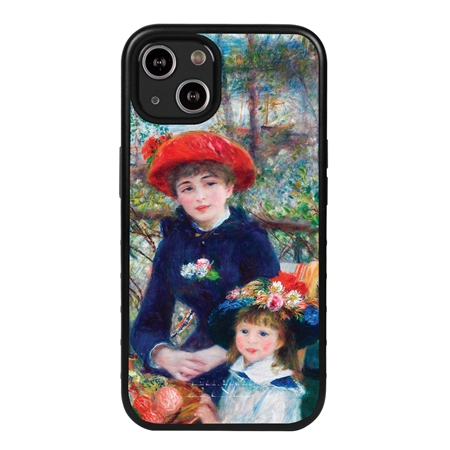 Famous Art Case for iPhone 14 Plus – Hybrid – (Renoir – Two Sisters) 
