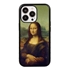 Famous Art Case for iPhone 14 Pro – Hybrid – (Da Vinci – Mona Lisa) 
