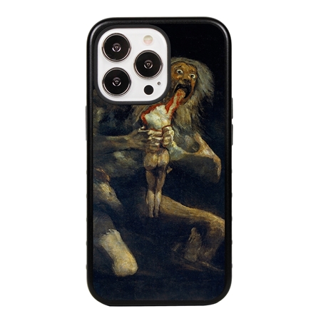 Famous Art Case for iPhone 14 Pro – Hybrid – (De Goya – Saturno Devouring his Son) 
