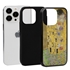 Famous Art Case for iPhone 14 Pro – Hybrid – (Klimt – The Kiss) 
