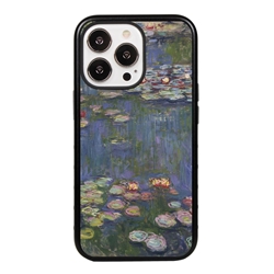 
Famous Art Case for iPhone 14 Pro – Hybrid – (Monet – Water Lilies) 