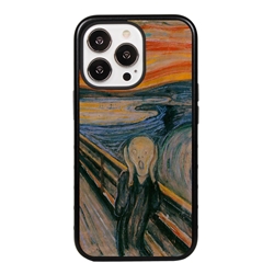 
Famous Art Case for iPhone 14 Pro – Hybrid – (Munch – The Scream) 