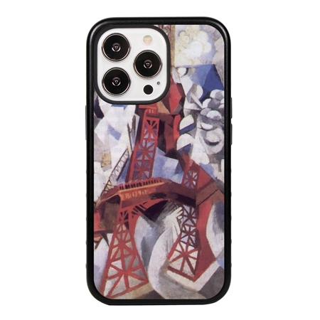 Famous Art Case for iPhone 14 Pro – Hybrid – (Robert Delaunay – The Red Tower) 
