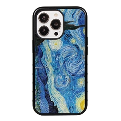 
Famous Art Case for iPhone 14 Pro – Hybrid – (Van Gogh – Starry Night) 