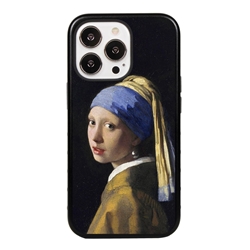 
Famous Art Case for iPhone 14 Pro – Hybrid – (Vermeer – Girl with Pearl Earring) 