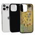 Famous Art Case for iPhone 14 Pro Max – Hybrid – (Klimt – The Kiss) 
