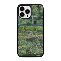 
Famous Art Case for iPhone 14 Pro Max – Hybrid – (Monet – The Water Lily Pond) 
