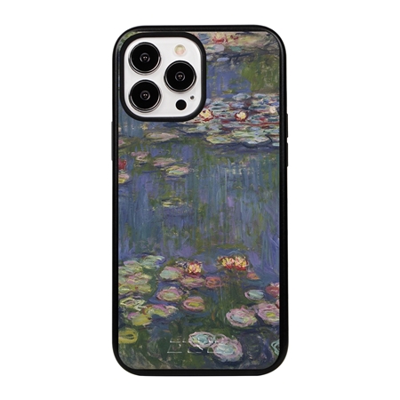 Famous Art Case for iPhone 14 Pro Max – Hybrid – (Monet – Water Lilies) 

