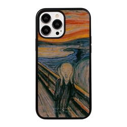 
Famous Art Case for iPhone 14 Pro Max – Hybrid – (Munch – The Scream) 