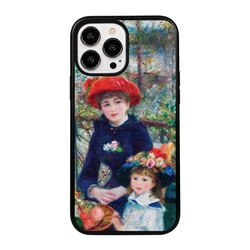 
Famous Art Case for iPhone 14 Pro Max – Hybrid – (Renoir – Two Sisters) 