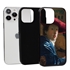 Famous Art Case for iPhone 14 Pro Max – Hybrid – (Vermeer – Girl with Red Hat) 
